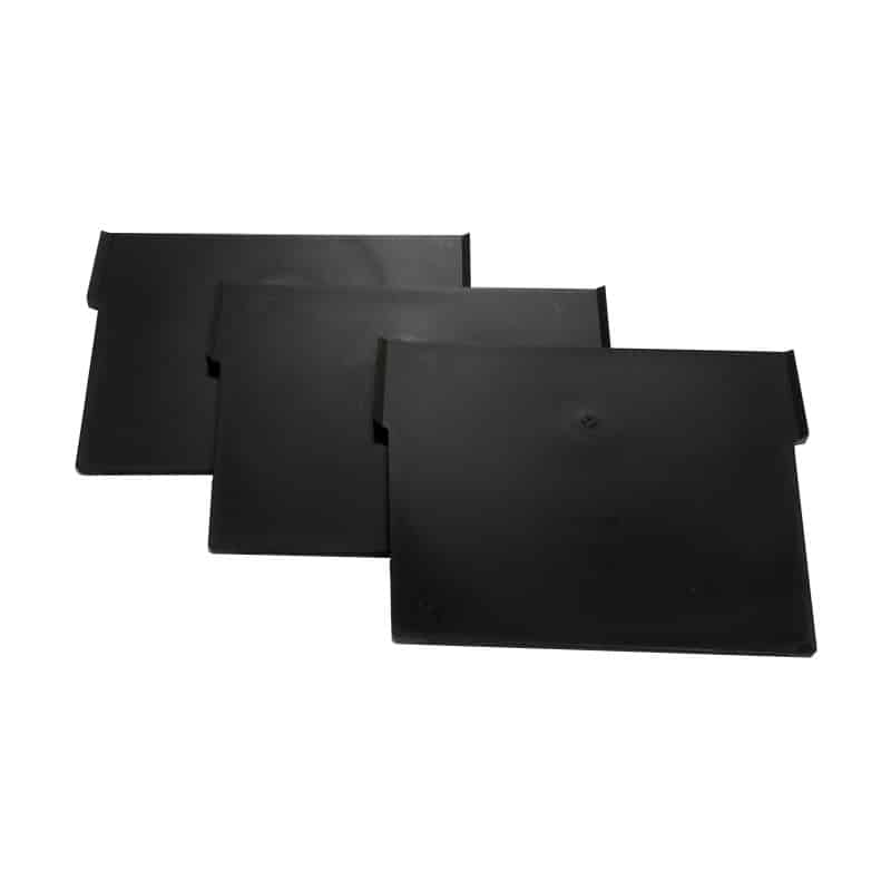 Dividers for Shelf Bins - 4 x 8, Black S-23367 - Uline