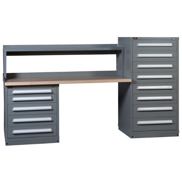 Under-Counter Shelves for Hi-Lo Industrial Workbench Configuration - 2 Pack