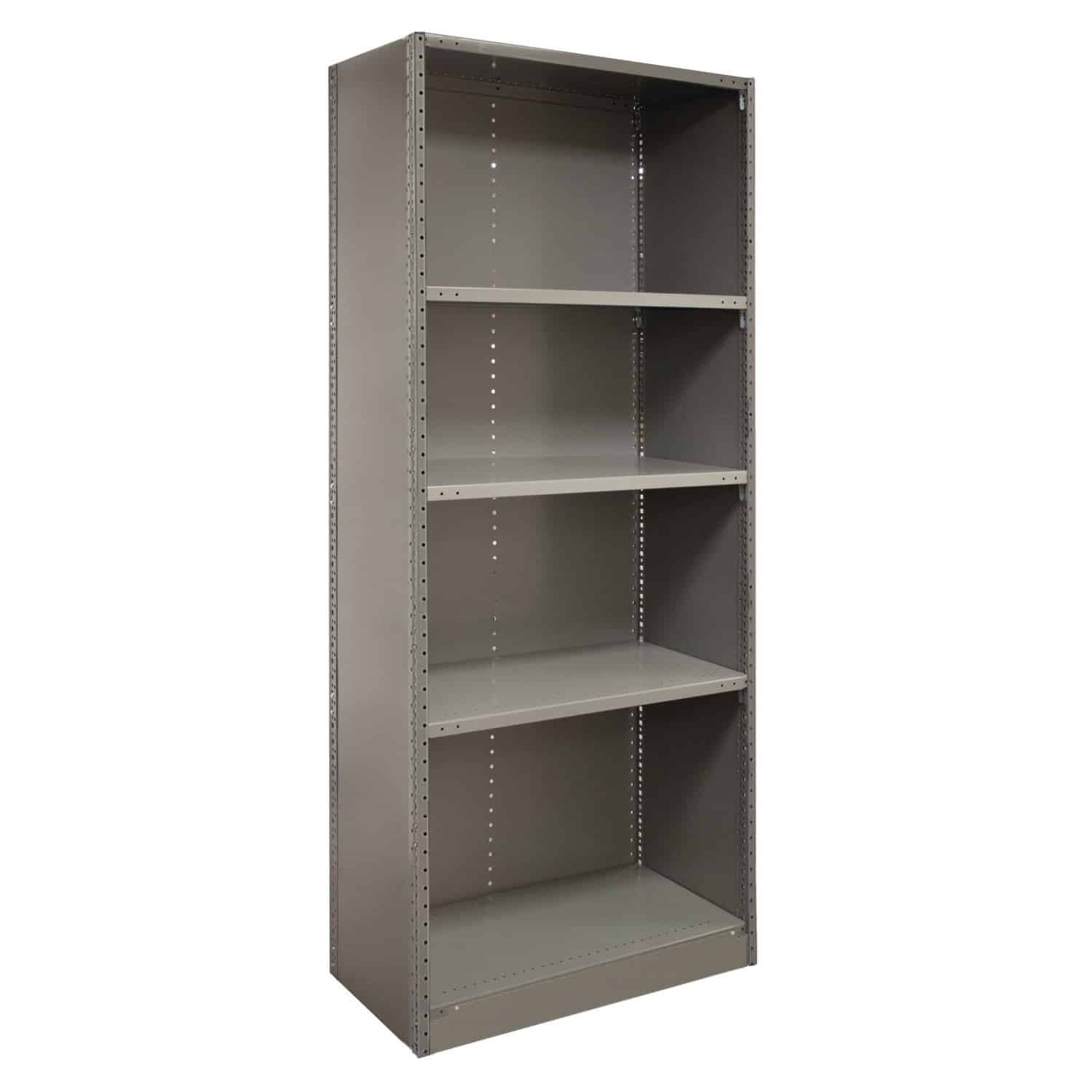 Closed Shelving Units Industrial Steel Closed Storage Shelves Lyon