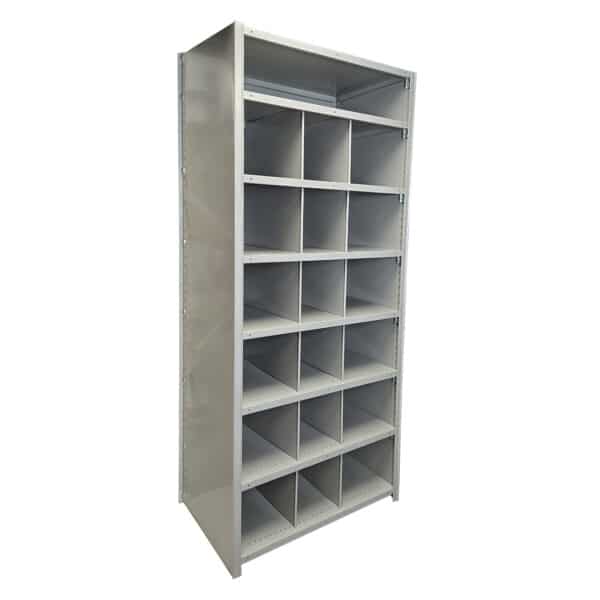 Lyon 8000 Series 36-inch Wide Industrial Bin Shelving with 19 compartments Starter