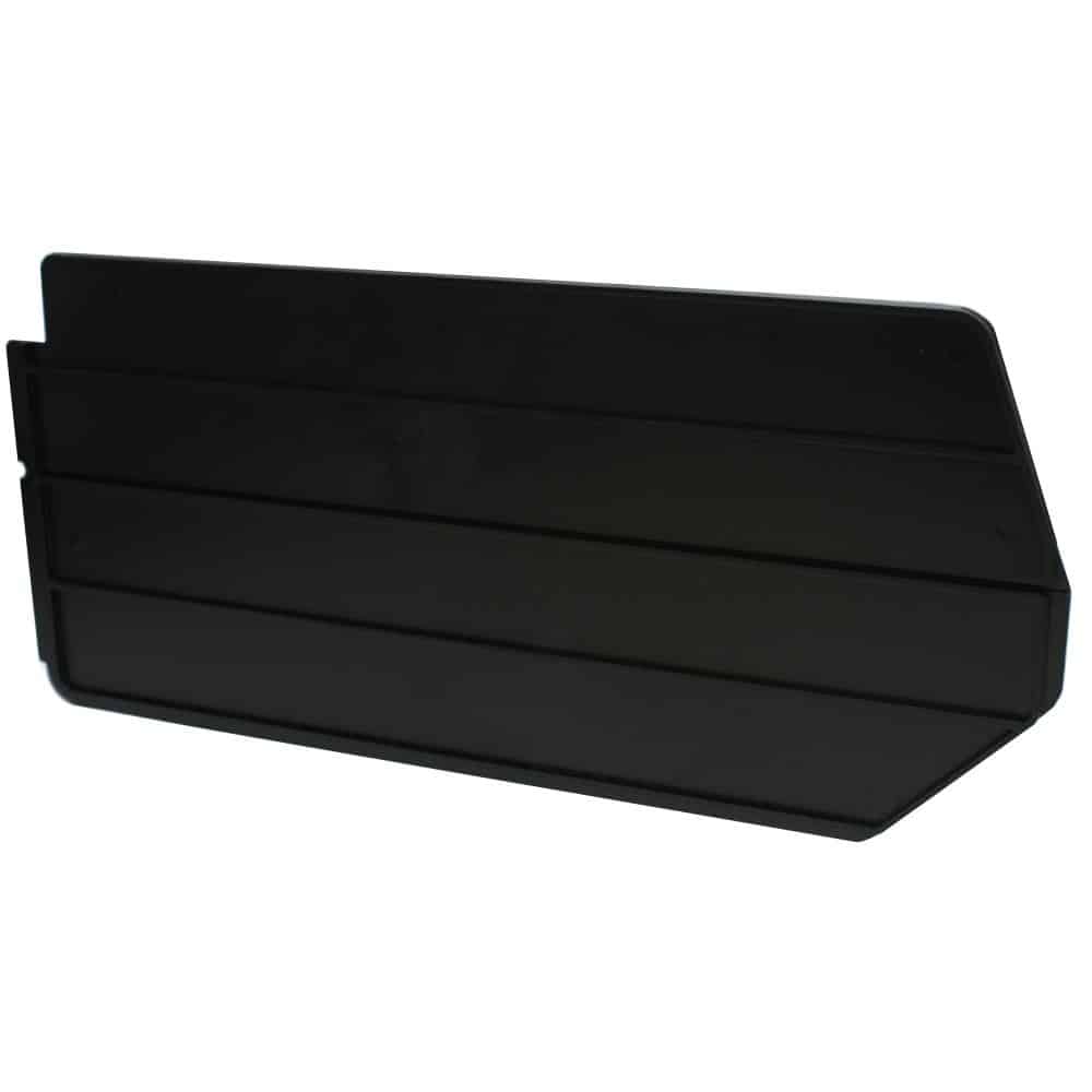 14-3/4 x 5 Black Plastic Divider for Stackable Bins