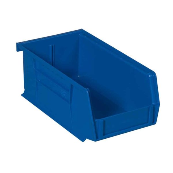 Medium Blue Parts Bin - Corrosion Resistant Stackable Bin